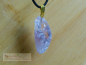 Preview: Amethyst, Schmuckanhänger mit Goldöse, Einzelstück