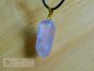 Preview: Amethyst, Schmuckanhänger mit Goldöse, Einzelstück