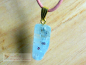Preview: Aquamarin, Schmuckanhänger mit Goldöse, Einzelstück