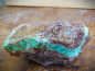 Preview: Chrysopras Rohstein aus Tansania