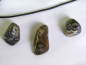 Preview: Ashburton Agate Schmuckanhänger,  3 Stück