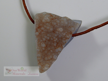 Preview: Chalcedon Schmuckanhänger roh  -  Einzelstück