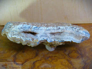 Chalcedon Rohstein mit Drusen