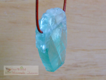 Preview: Fluorit Schmuckanhänger, handpoliert, Einzelstück