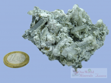 Bergkristallstufe mit Chlorid, Skardu, Pakistan/Himalaya