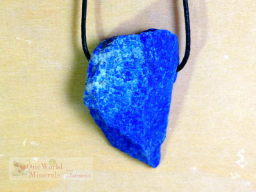 Preview: Lapislazuli Schmuckanhänger - roh belassen, Einzelstück