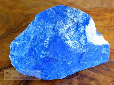 Lapislazuli roh - Deko-Einzelstück