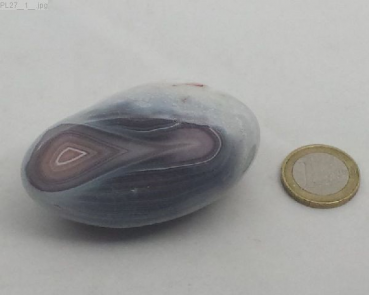 Großer Achat pink, "Plum", Botswana