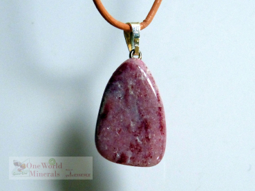 Preview: Piemontit-Muskovit mit Silberöse - Einzelstück