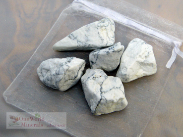 Magnesit Wassersteine im Organzabeutel  - quintESSENCE Wassersteine - im günstigen 3er Pack
