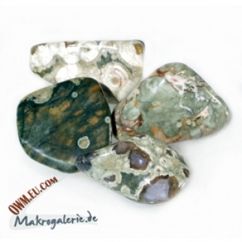 Rhyolith, Australien, 3 Stück, gebohrt