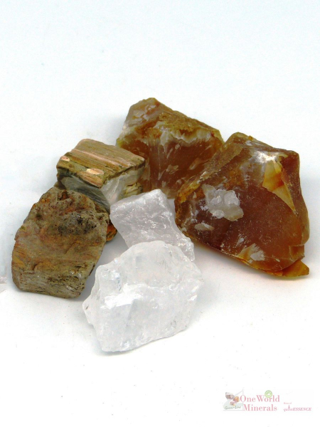 "Reife & Verständnis" - quintESSENCE Wassersteine im Organza-Beutel - im günstigen 3er Pack