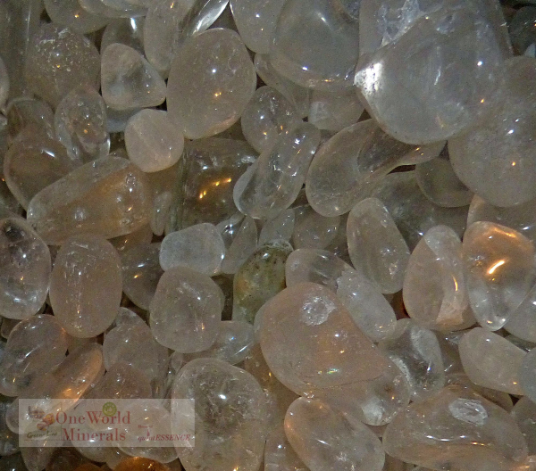 Bergkristall aus dem Himalaya Trommelstein, 200g Pack