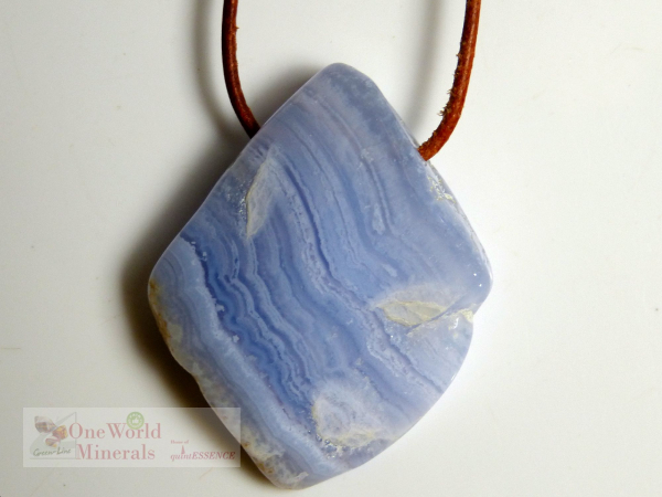 Chalcedon Schmuckanhänger , Einzelstück