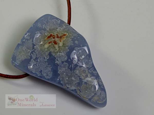 Chalcedon Schmuckanhänger , Einzelstück