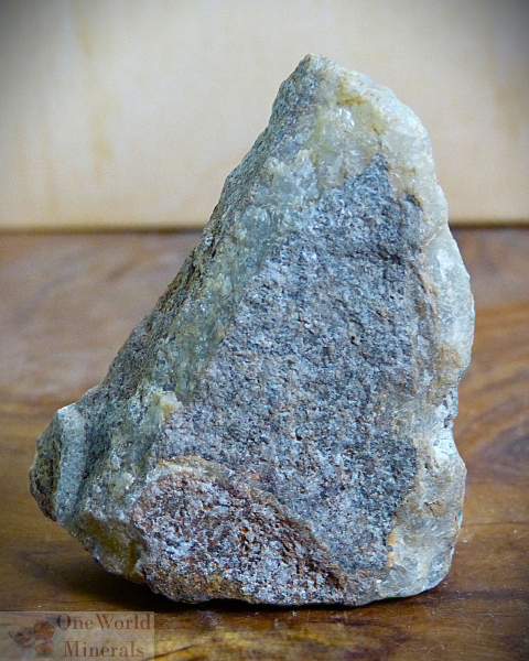 Chalcedon, kleiner, flacher Rohstein