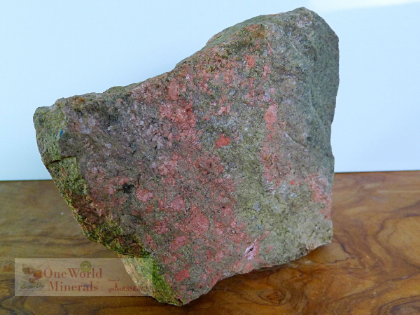 Epidot-Unakit Rohstein, Deko-Einzelstück