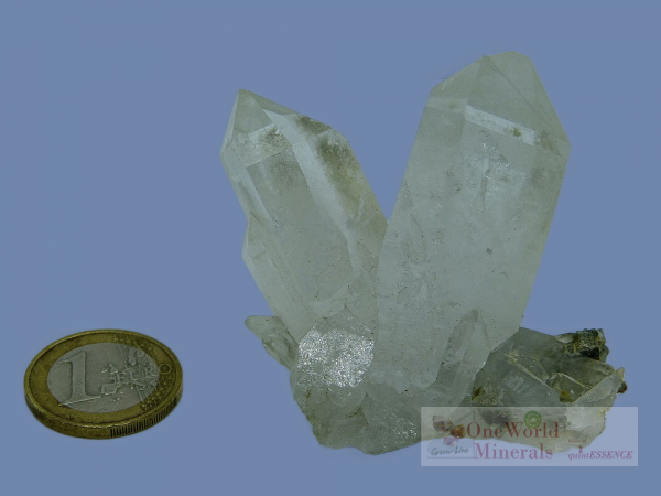 Bergkristall, Zwillingskristall, Skardu, Pakistan/Himalaya