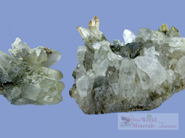 2 kleine Bergkristallstufen, Skardu, Pakistan/Himalaya