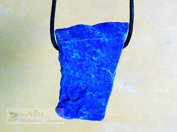 Lapislazuli Schmuckanhänger - roh belassen, Einzelstück