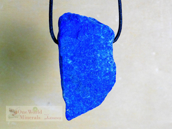 Lapislazuli Schmuckanhänger - roh belassen, Einzelstück