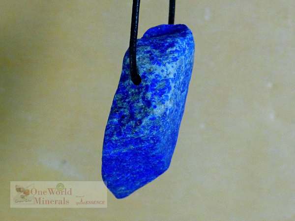 Lapislazuli Schmuckanhänger - roh belassen, Einzelstück