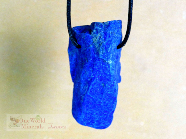 Lapislazuli Schmuckanhänger - roh belassen, Einzelstück