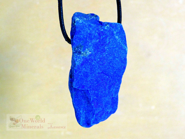 Lapislazuli Schmuckanhänger - roh belassen, Einzelstück