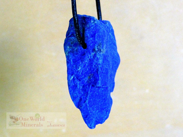 Lapislazuli Schmuckanhänger - roh belassen, Einzelstück