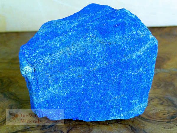 Lapislazuli roh - Deko-Einzelstück