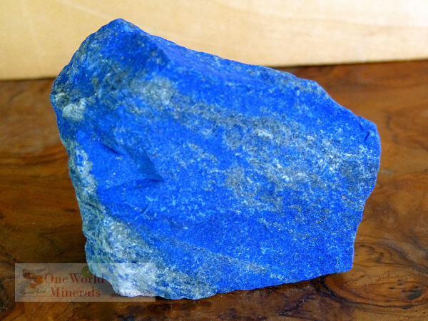Lapislazuli roh - Deko-Einzelstück