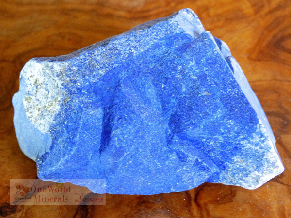 Lapislazuli roh - Deko-Einzelstück