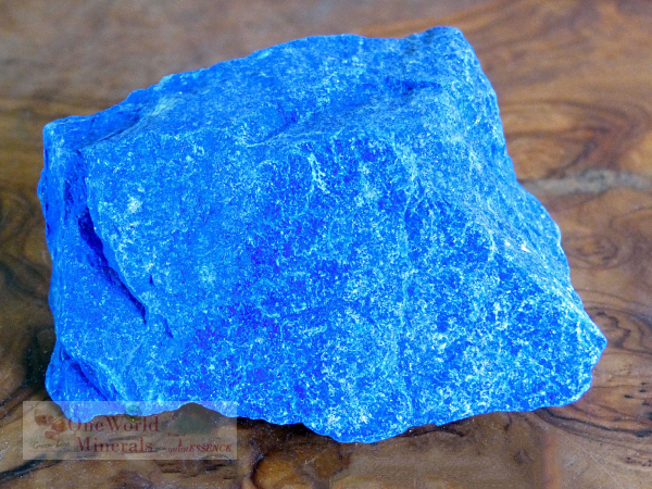 Lapislazuli roh - Deko-Einzelstück