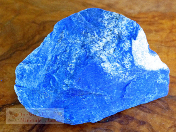 Lapislazuli roh - Deko-Einzelstück