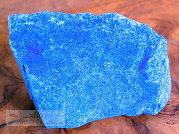 Lapislazuli roh - Deko-Einzelstück