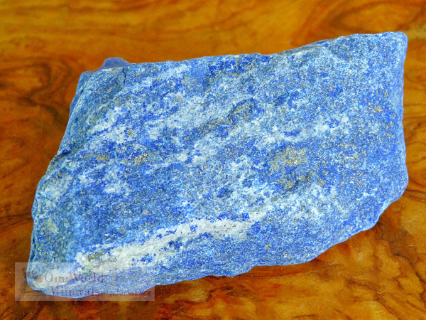 Lapislazuli roh - Deko-Einzelstück