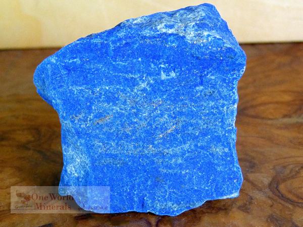 Lapislazuli roh - Deko-Einzelstück