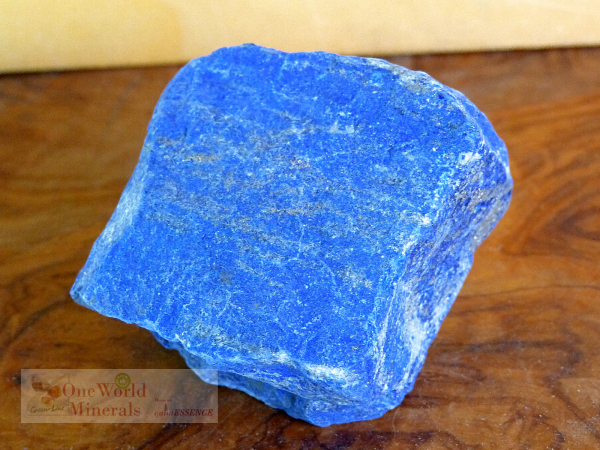Lapislazuli roh - Deko-Einzelstück