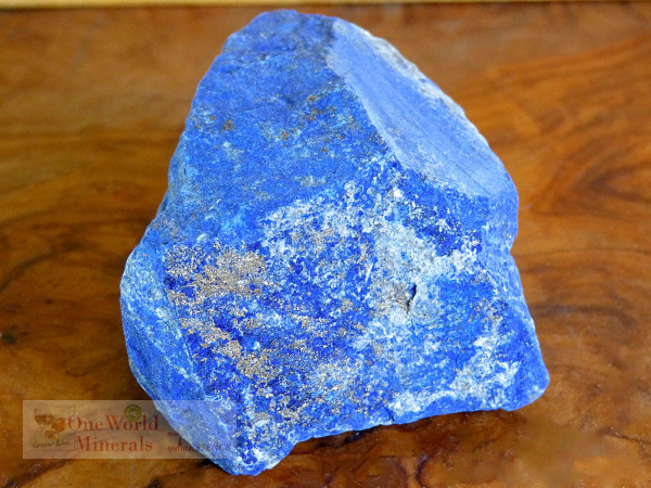Lapislazuli roh - Deko-Einzelstück