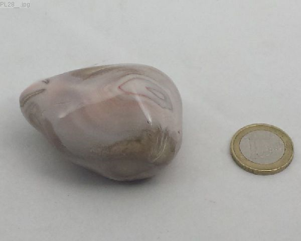 Großer Achat pink, "Plum", Botswana