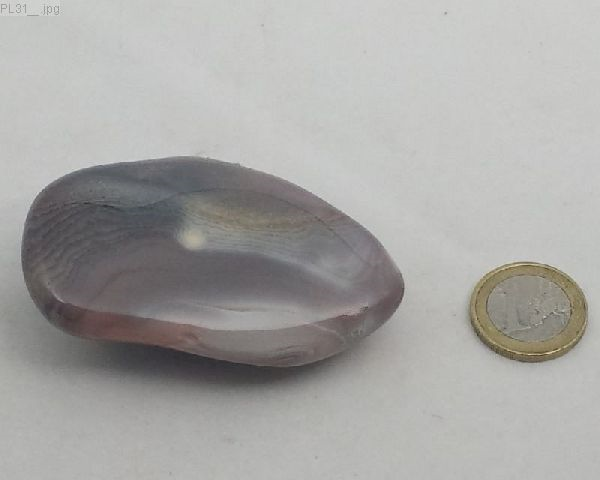 Großer Achat pink, "Plum", Botswana