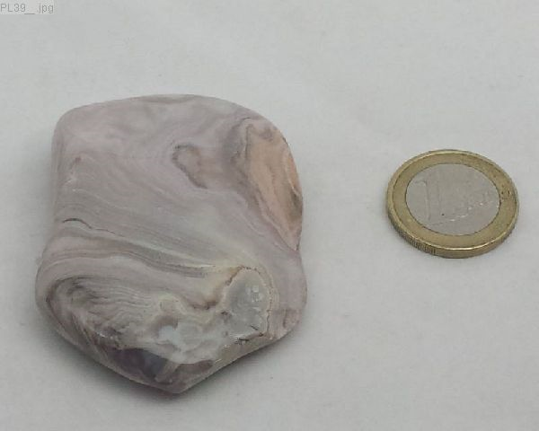 Größerer Achat pink, "Nut", Botswana