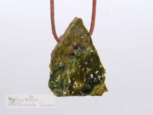 Rhyolith Australien, handgeschliffen und gebohrt, Einzelstück