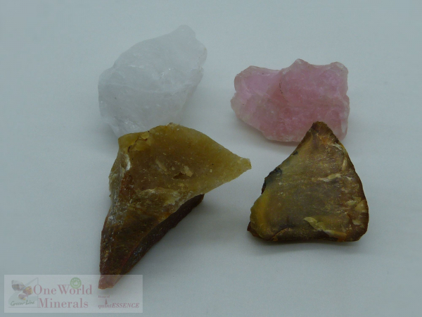 "Svadhisthana-Chakra, Sakralchakra, Sexualchakra" - quintESSENCE Chakra Wassersteine im Organza-Beutel - im günstigen 3er Pack