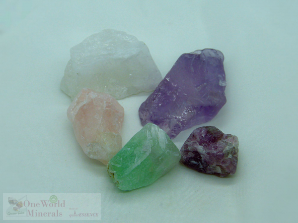 "Ajña-Chakra, Stirnchakra, Drittes Auge" - quintESSENCE Chakra Wassersteine im Organza-Beutel