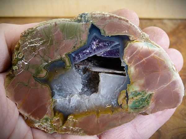 Thundereggs (Amulettstein) Australien Mt. Hay - Druse, handpoliert