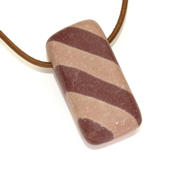 Zebra Rock Australien, gebohrt