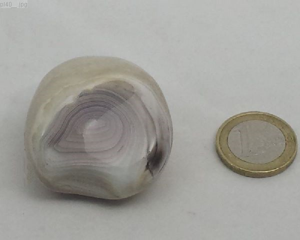 Größerer Achat pink, "Nut", Botswana