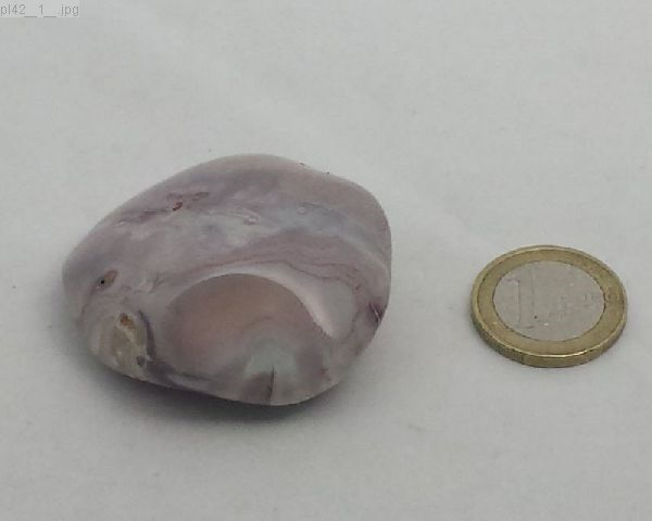 Größerer Achat pink, "Nut", Botswana