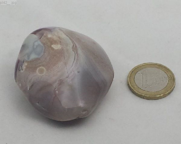 Größerer Achat pink, "Nut", Botswana